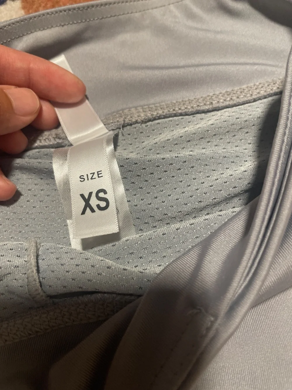 Grey tennis skirt